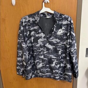 Reebok Men's Gray Camo Jacket